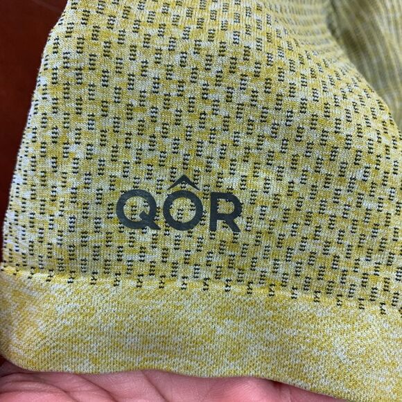 QOR Mens Performance Wear Quarter Zip Shirt sz L EUC - Picture 4 of 4